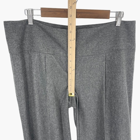 Cynthia Steffe Gray High Rise Wool Blend Wide Legged Trousers - Picture 6 of 8